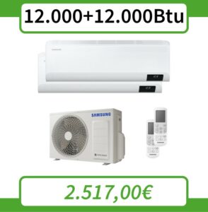 CEBU WI-FI 12000+12000BTU