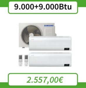 WINDFREE AVANT 9000+9000BTU